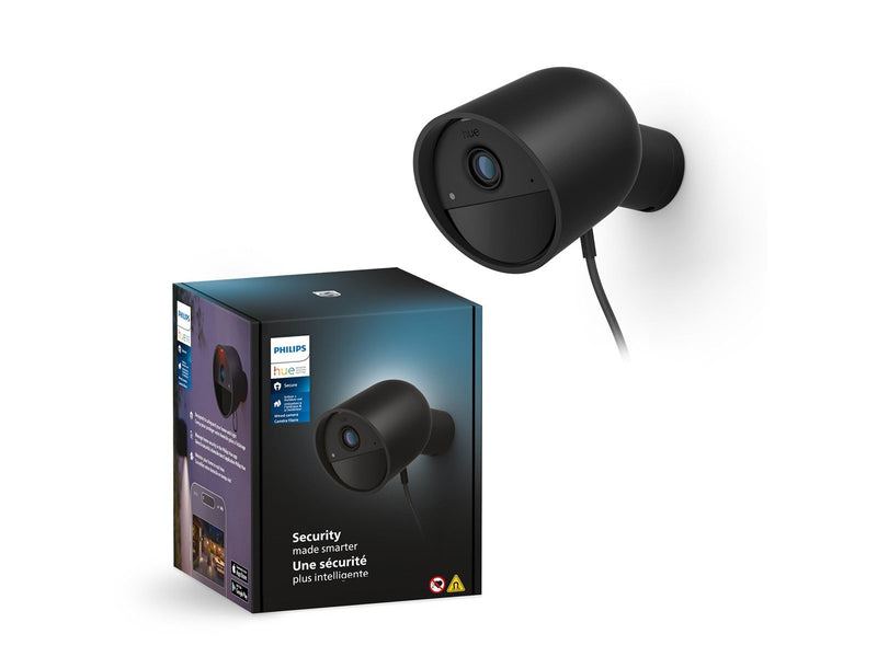 Philips Hue Secure Camera Wired | Black 1 pack