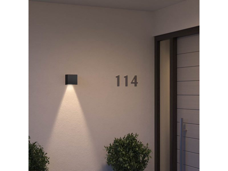 Philips Resonate Hue WACA downward wall light black 1x8W