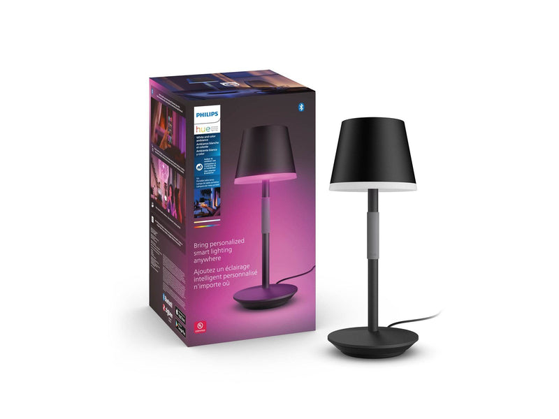 Philips Hue Go portable table lamp black