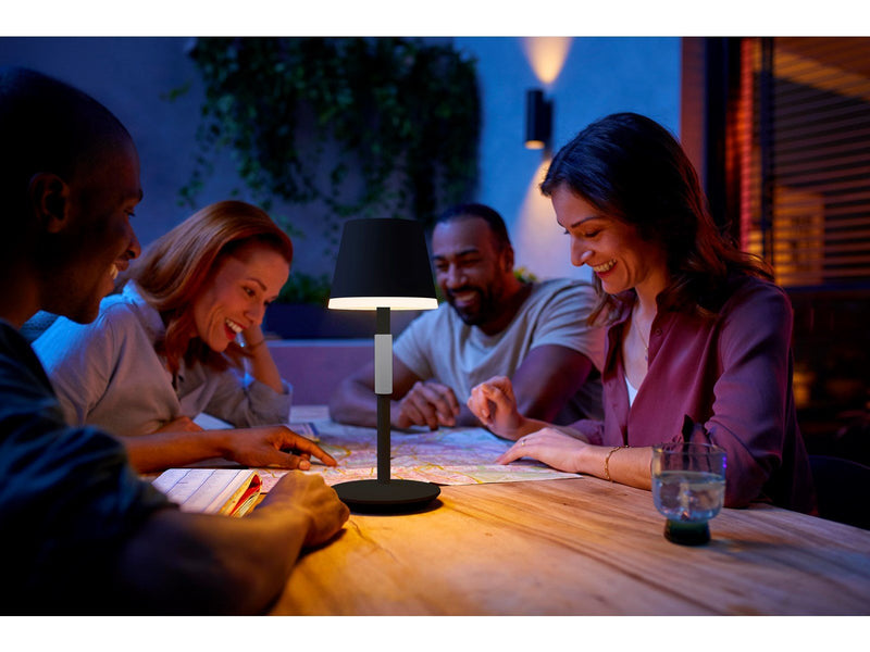 Philips Hue Go portable table lamp black