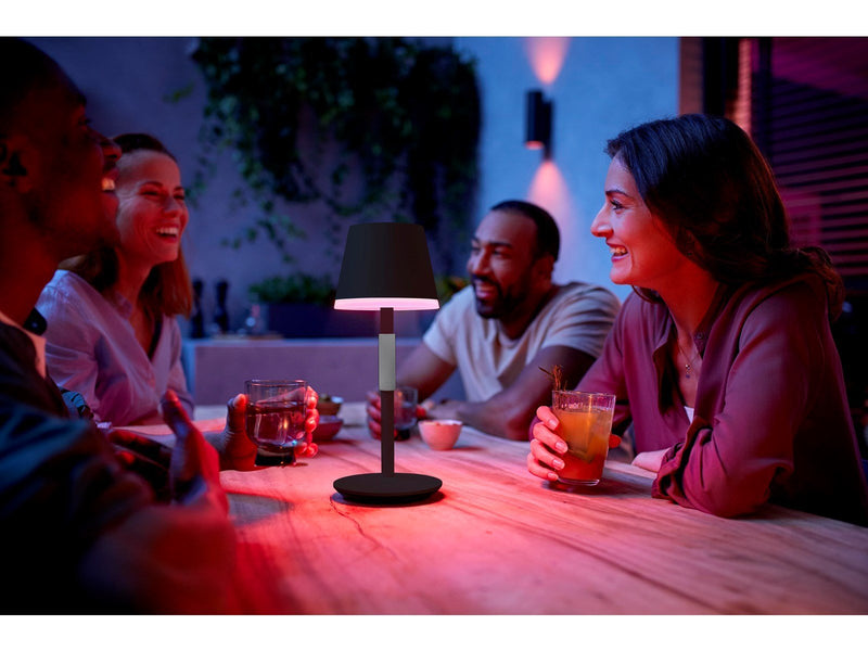 Philips Hue Go portable table lamp black