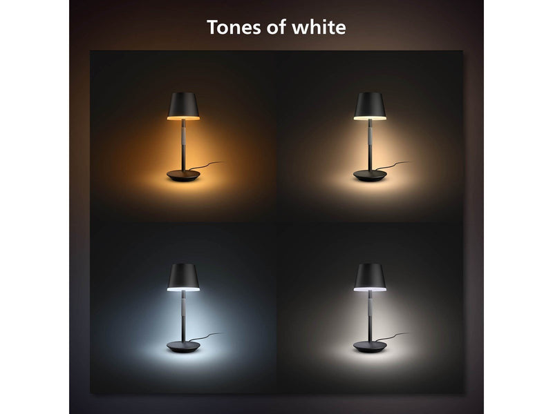 Philips Hue Go portable table lamp black