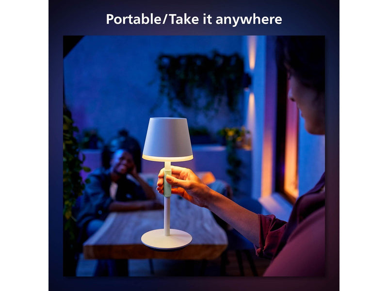 Philips Hue Go portable table lamp white