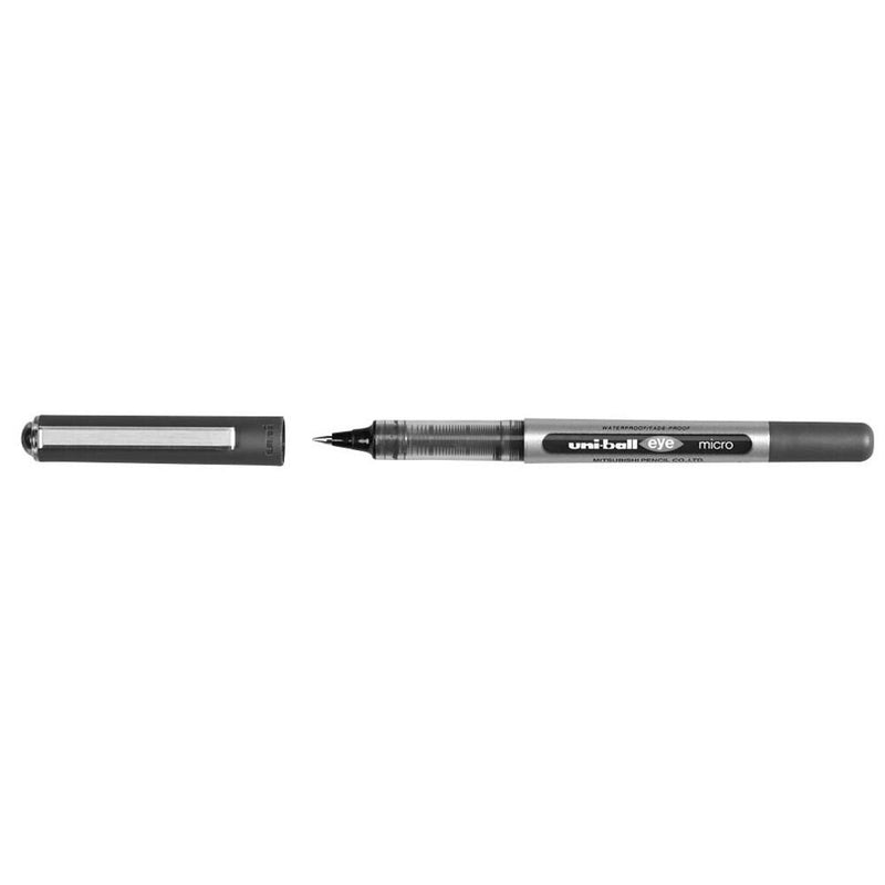 uni-ball eye micro UB-150 Tintenroller silber 0,2 mm Schreibfarbe schwarz