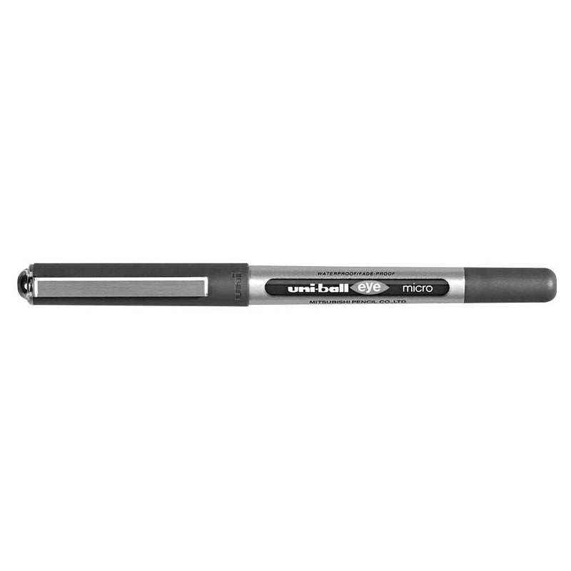 uni-ball eye micro UB-150 Tintenroller silber 0,2 mm Schreibfarbe schwarz