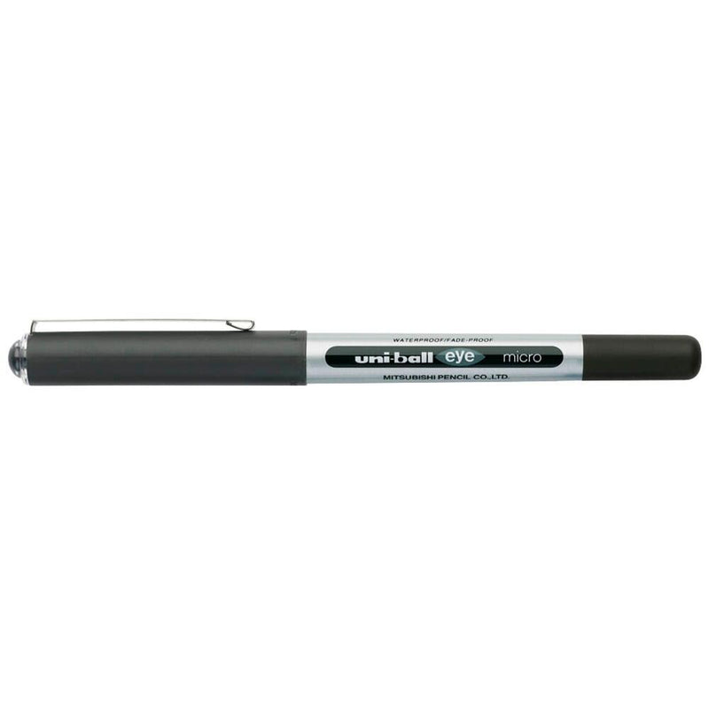 uni-ball eye micro UB-150 Tintenroller silber 0,2 mm Schreibfarbe schwarz