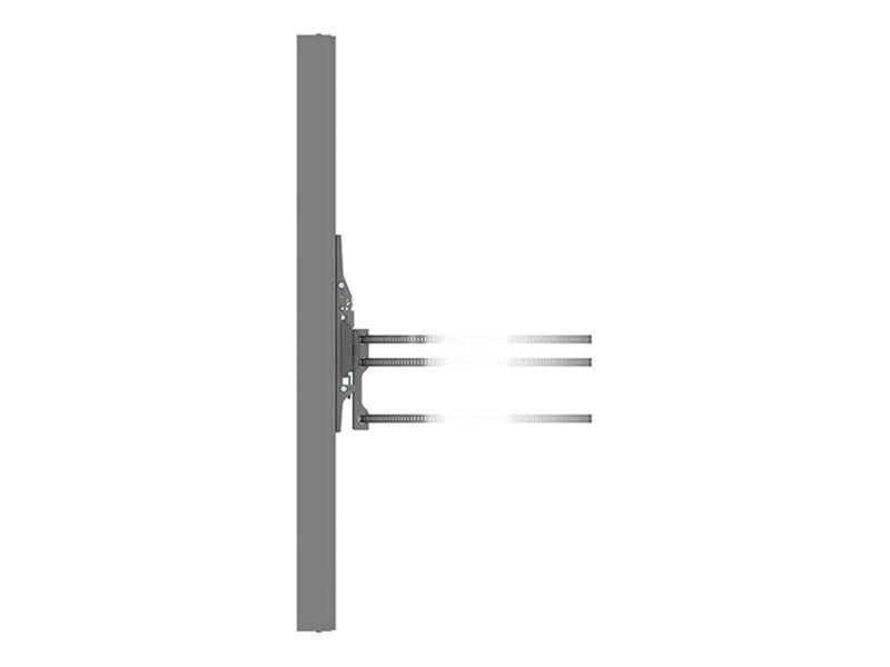 Multibrackets M Pro Series enclosure - for digital signage panel - medium - black 30 kg 55" From 200 x 100 mm