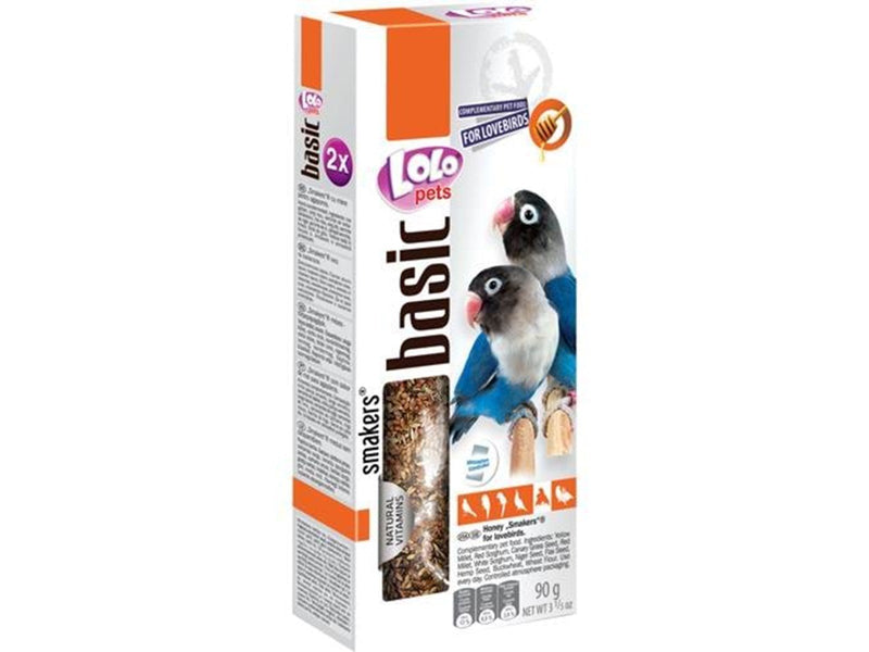 Lolo Pets 2x seed sticks Lovebirds honey