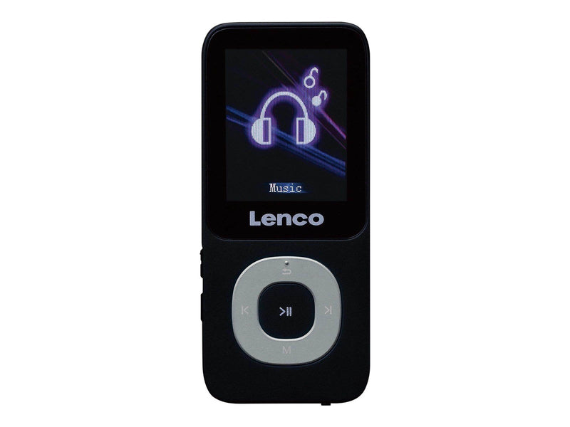 Lenco Xemio-659 - MP3/MP4 player with 4GB micro SD card - Gray - MP3 Spieler 4 GB