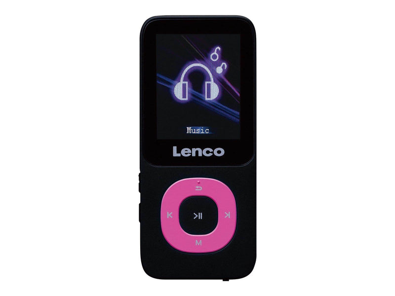 Lenco Xemio-659 - MP3/MP4 player with 4GB micro SD card - Pink - MP3 Spieler 4 GB