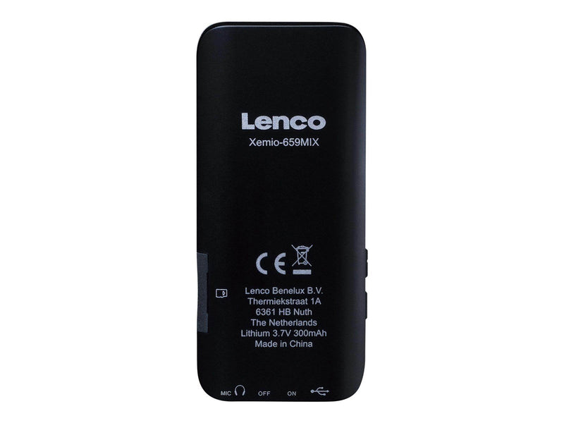Lenco Xemio-659 - MP3/MP4 player with 4GB micro SD card - Pink - MP3 Spieler 4 GB