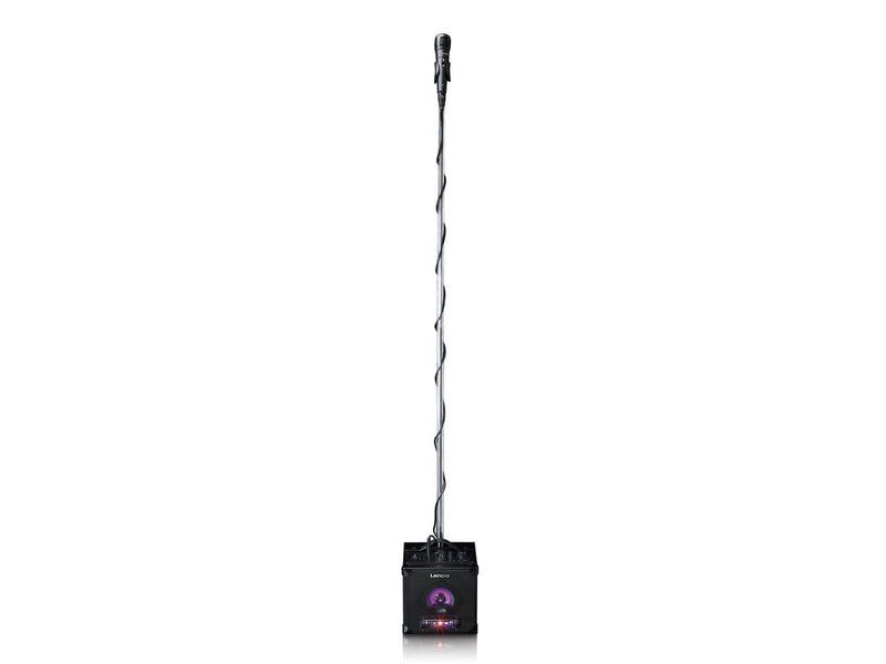 Lenco BTC-070BK - Bluetooth® 5.0 speaker with LED light animation
