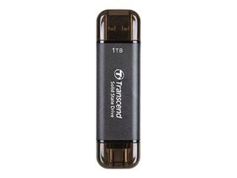 Transcend ESD310 SSD - 512GB - Schwarz - Extern SSD - USB 3.2 Gen 2x1