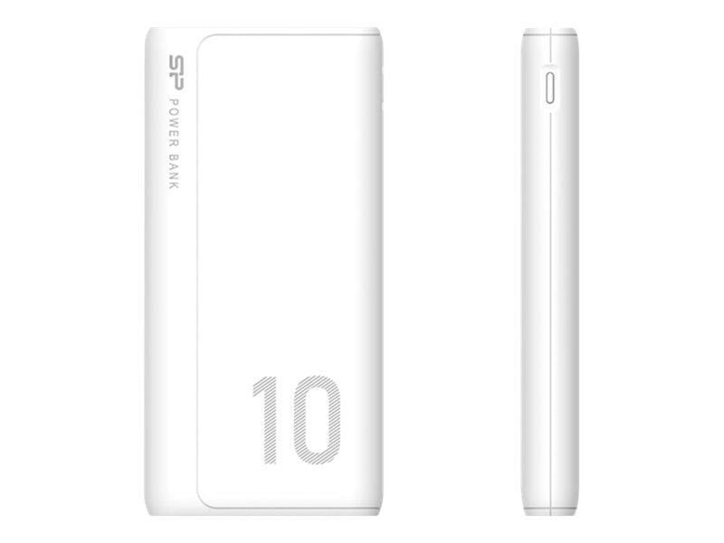 Silicon Power GP15 power bank - Li-pol - 2 x USB Powerbank (Akku) - 10000 mAh