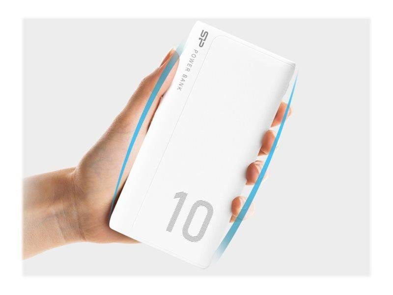 Silicon Power GP15 power bank - Li-pol - 2 x USB Powerbank (Akku) - 10000 mAh