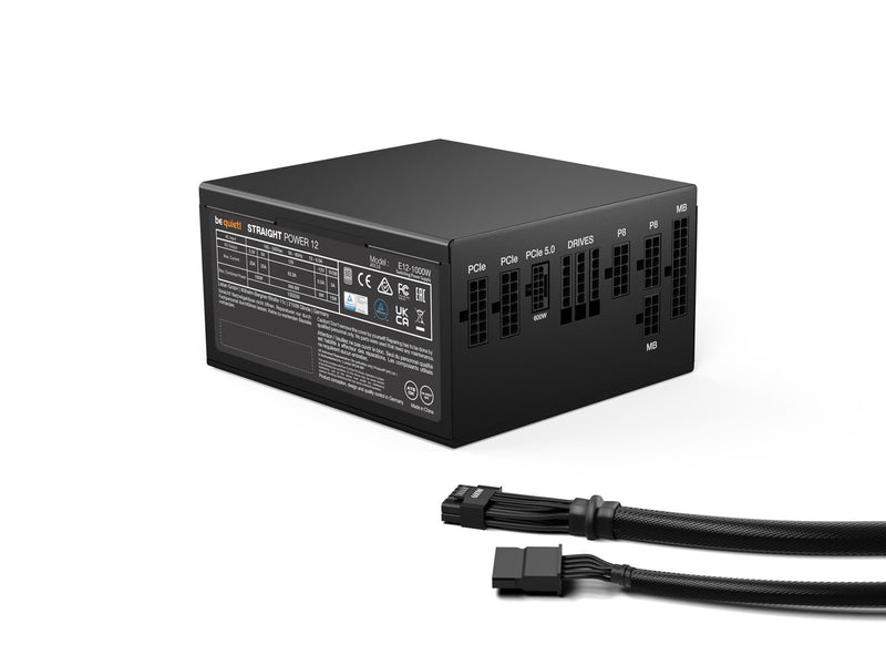 be quiet! Straight Power 12 Platinum 1000W Netzteile - 1000 Watt - 135 mm - ATX 3.1 - 80 Plus Platinium