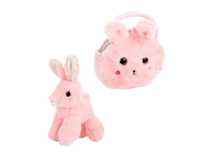 Toi-Toys Stuffed Animal in Handbag Plush - Assorted