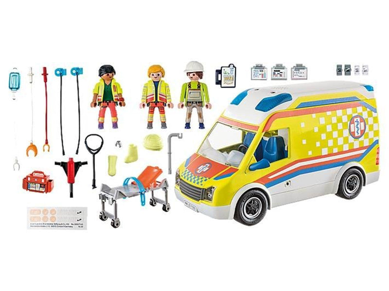 Playmobil City Life - Rettungswagen mit Licht und Sound