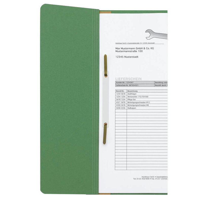 LEITZ Einhakhefter 3744 Karton DIN A4 - gelb