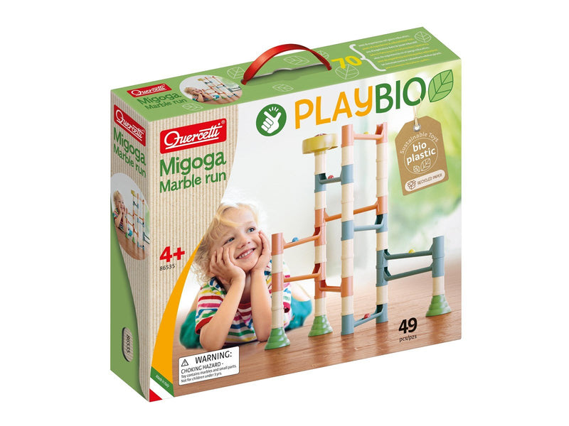 Quercetti Play Bio Migoga Marble Run (49 pcs)