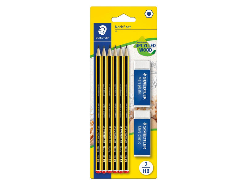 Staedtler Pencil Noris + eraser bc 100% PEFC