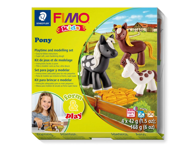 Staedtler Set Mod. clay FIMO kids F&P Pony
