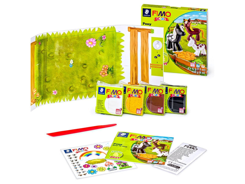 Staedtler Set Mod. clay FIMO kids F&P Pony
