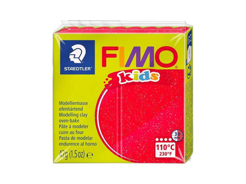Staedtler Mod. clay FIMO kids red glitter
