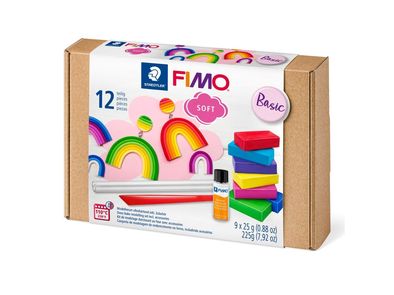 Staedtler Set Mod. clay FIMO soft basic pack