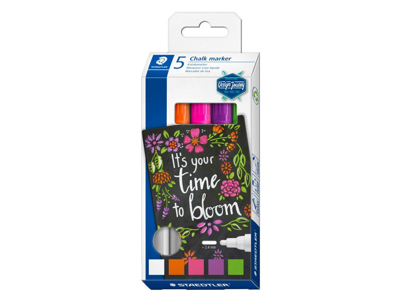 Staedtler Chalk marker Lumocolor 2.4mm 5pcs