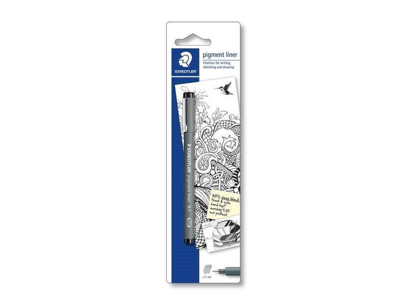Staedtler pigment liner black 0.1mm