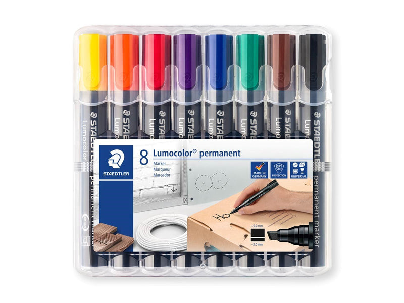 Staedtler Marker Lumocolor permanent 8pcs.box