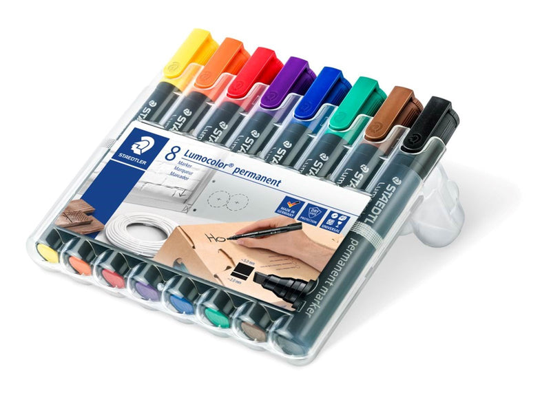 Staedtler Marker Lumocolor permanent 8pcs.box