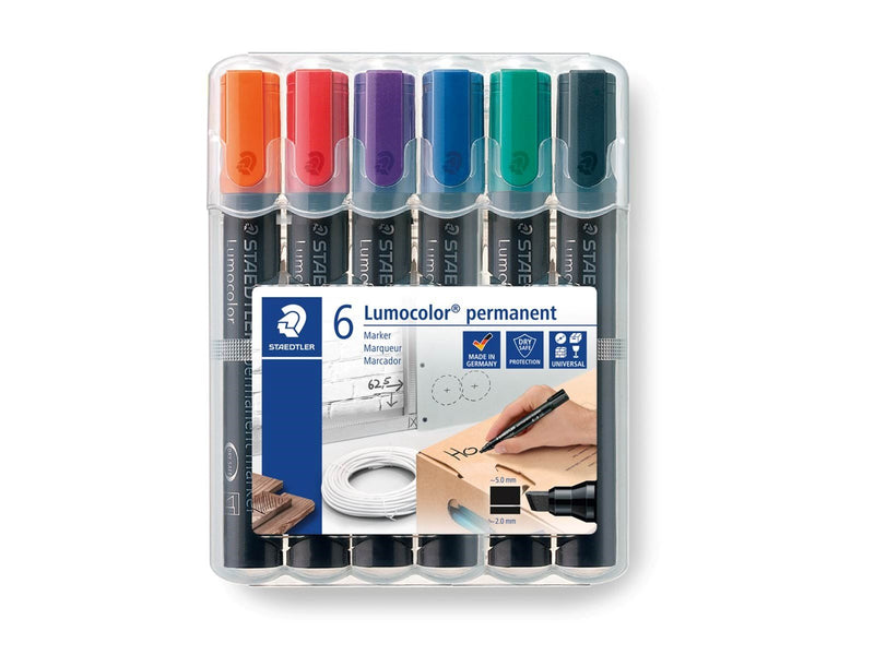 Staedtler Marker Lumocolor permanent 6pcs.box