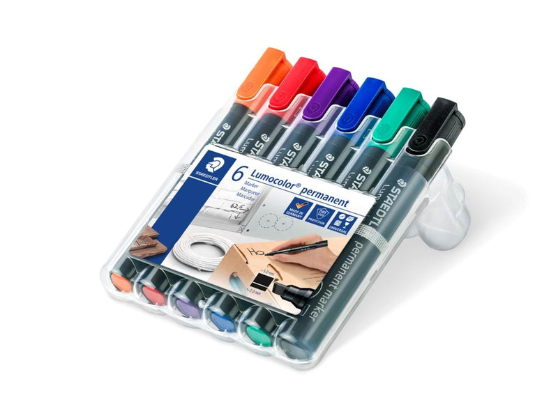 Staedtler Marker Lumocolor permanent 6pcs.box