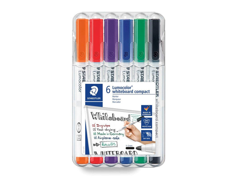 Staedtler Marker Lumocolor white com 6pcs.box