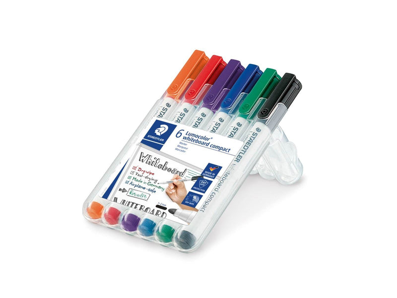 Staedtler Marker Lumocolor white com 6pcs.box