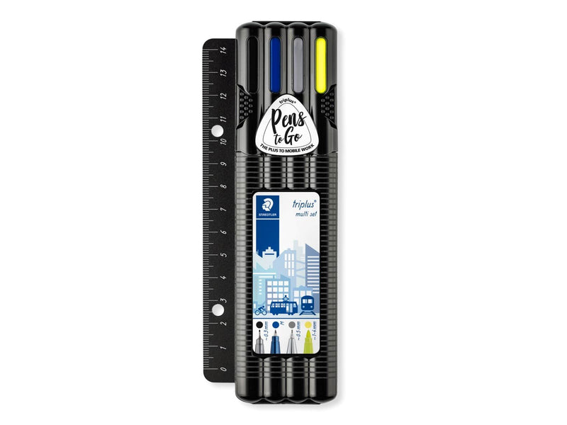 Staedtler triplus multi set ruler 4pcs box