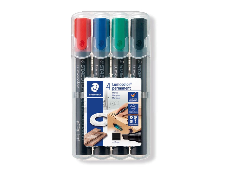 Staedtler Marker Lumocolor permanent 4pcs.box