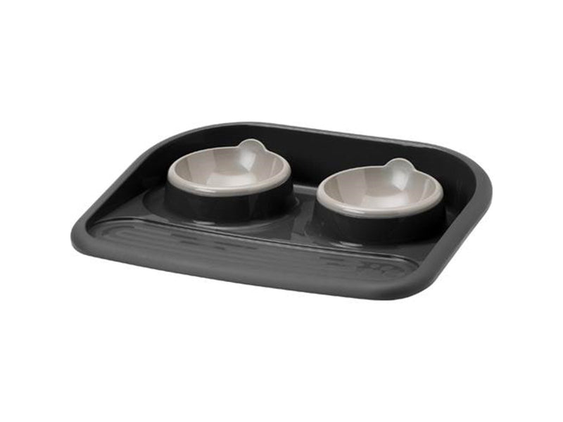 Savic Happy Planet Butler Serving Tray L:45 x B:36 x H:8 cm Black