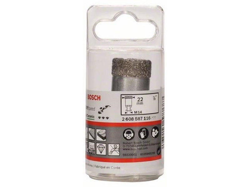Bosch DRY SPEED DIAMOND CUTTING BLADE FOR SMALL ANGLE GRINDERS