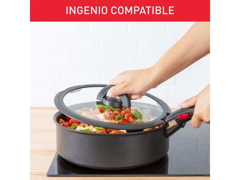 Tefal Ingenio glass lid set 16 / 18 / 20