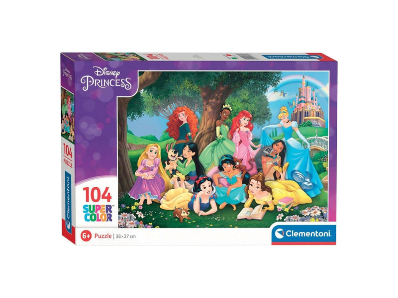 Clementoni Jigsaw Puzzle - Disney Princess 104st. Boden