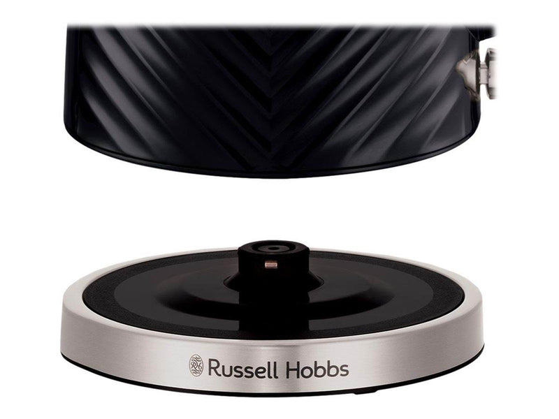Russell Hobbs Wasserkocher Groove 26380-70 - black - Black with stainless steel accents - 2400 W