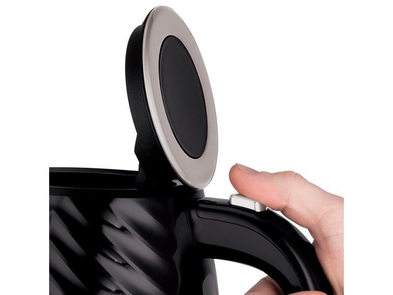 Russell Hobbs Wasserkocher Groove 26380-70 - black - Black with stainless steel accents - 2400 W