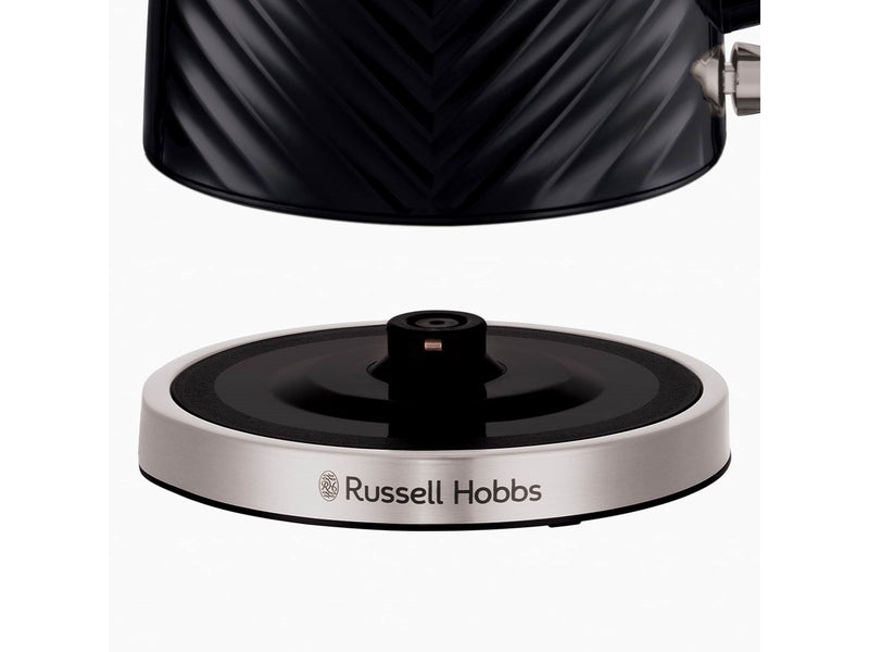 Russell Hobbs Wasserkocher Groove 26380-70 - black - Black with stainless steel accents - 2400 W