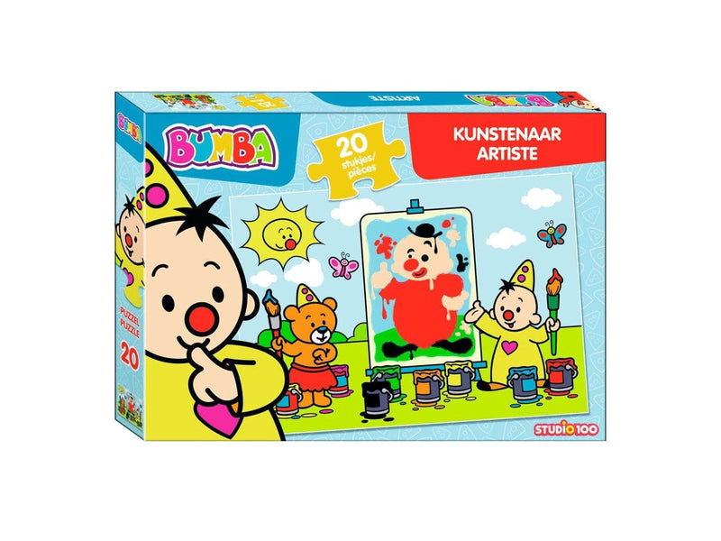 Studio 100 Bumba Puzzle Artist 20pcs. Boden
