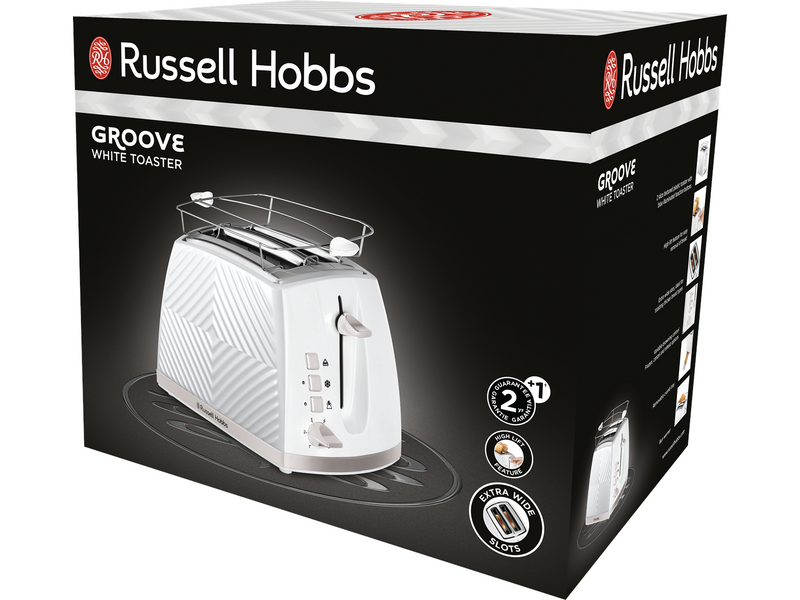 Russell Hobbs Toaster Groove 26391-56 - white