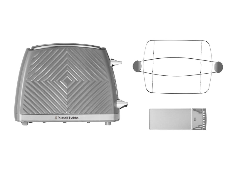 Russell Hobbs Toaster Groove 26392-56 - grey