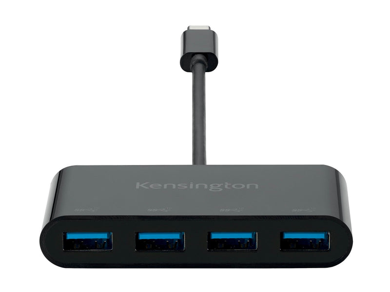 Kensington CH1200 USB-C® 4-Port Hub USB-Hubs - 4 - Schwarz
